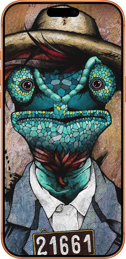 Силиконовый чехол Хамелеон в розыске для Apple iPhone 17 PRO MAX - 4030u-4029 изображение 