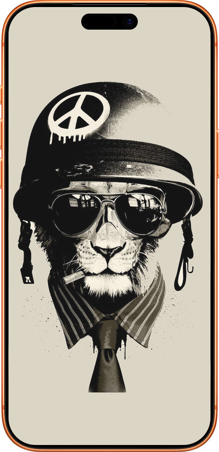 Силиконовый чехол tattoo soldier для Apple iPhone 17 PRO MAX - 4165u-4029 изображение 