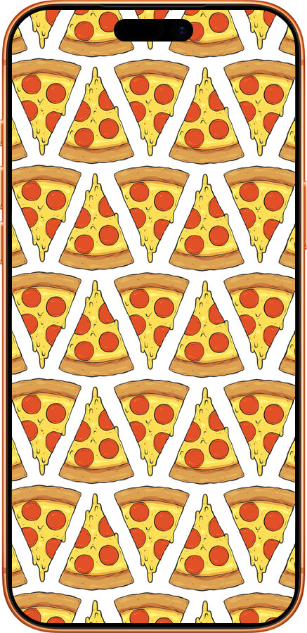 Силиконовый чехол Пицца для Apple iPhone 17 PRO MAX - 4408u-4029 изображение 