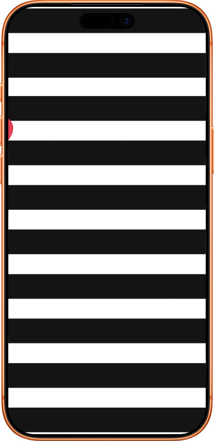 Силиконовый чехол Черно-белые полосы для Apple iPhone 17 PRO MAX - 4461u-4029 изображение 