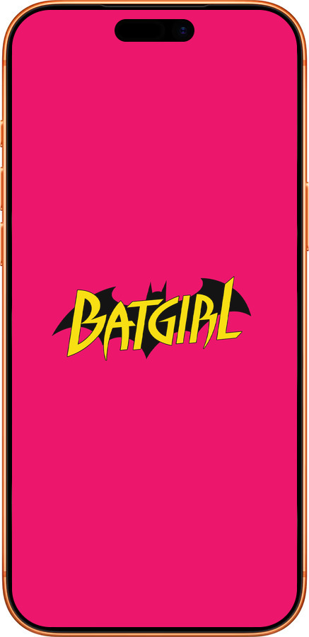 Силиконовый чехол bat girl для Apple iPhone 17 PRO MAX - 4533u-4029 изображение 