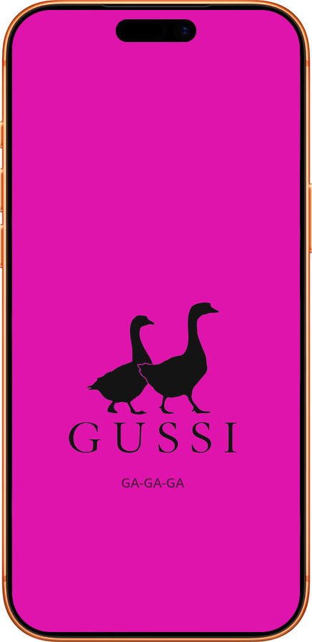 Силиконовый чехол Гуси для Apple iPhone 17 PRO MAX - 4561u-4029 изображение 