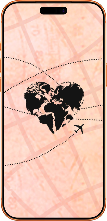 Силиконовый чехол Путешествуй для Apple iPhone 17 PRO MAX - 4607u-4029 изображение 