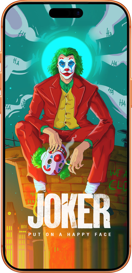 Силиконовый чехол Джокер1 для Apple iPhone 17 PRO MAX - 4675u-4029 изображение 