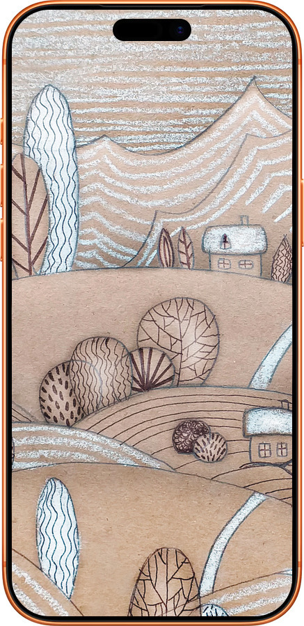 Силиконовый чехол Сказочные холмы для Apple iPhone 17 PRO MAX - 4749u-4029 изображение 