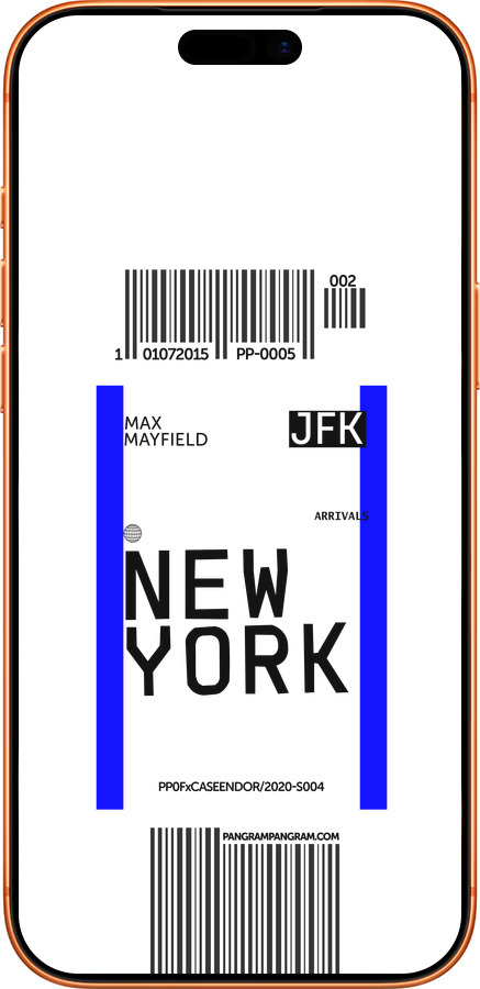 Силиконовый чехол New York для Apple iPhone 17 PRO MAX - 4861u-4029 изображение 