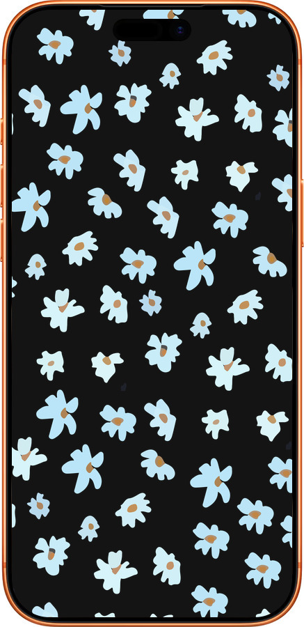 Силиконовый чехол Цветочный для Apple iPhone 17 PRO MAX - 4900u-4029 изображение 