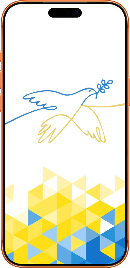 Силиконовый чехол Птица мира для Apple iPhone 17 PRO MAX - 5231u-4029 изображение 