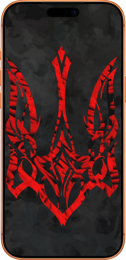 Силиконовый чехол Герб Украины v4 для Apple iPhone 17 PRO MAX - 5319u-4029 изображение 