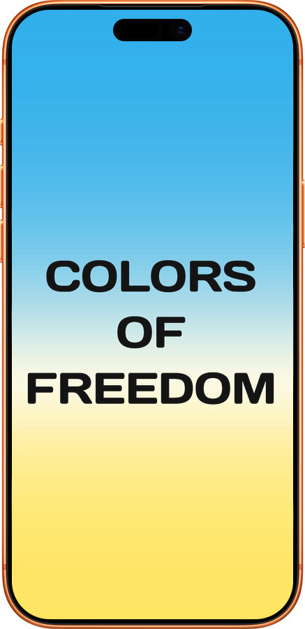 Силиконовый чехол Colors of Freedom для Apple iPhone 17 PRO MAX - 5453u-4029 изображение 