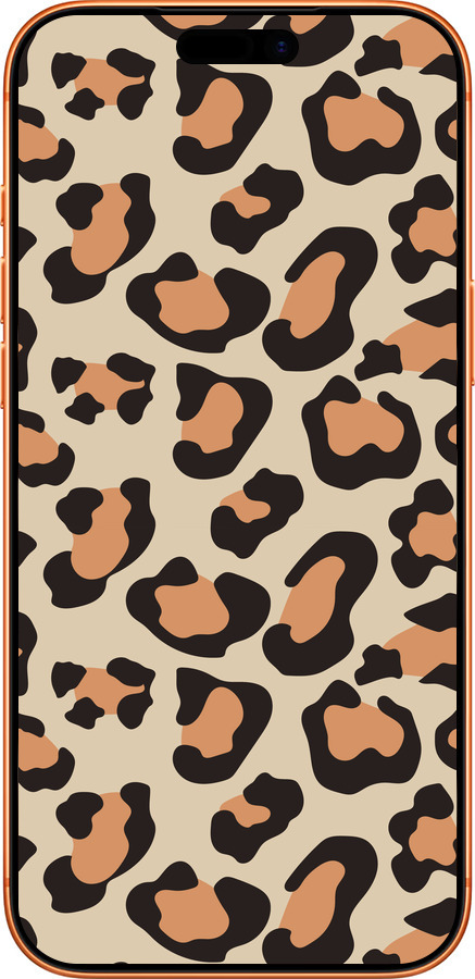 Силиконовый чехол Пятна леопарда v2 для Apple iPhone 17 PRO MAX - 5496u-4029 изображение 