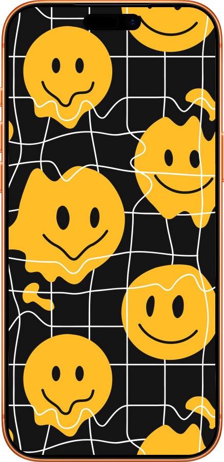 Силиконовый чехол Смайлы v3 для Apple iPhone 17 PRO MAX - 5623u-4029 изображение 