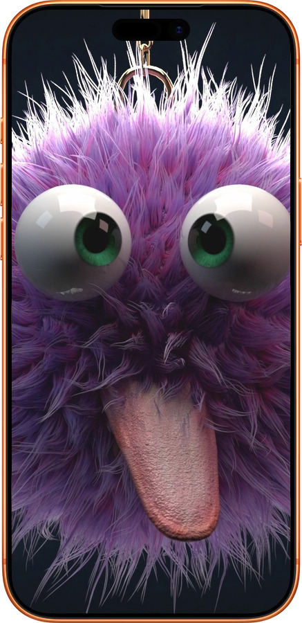 Силиконовый чехол Пушистик для Apple iPhone 17 PRO MAX - 6017u-4029 изображение 