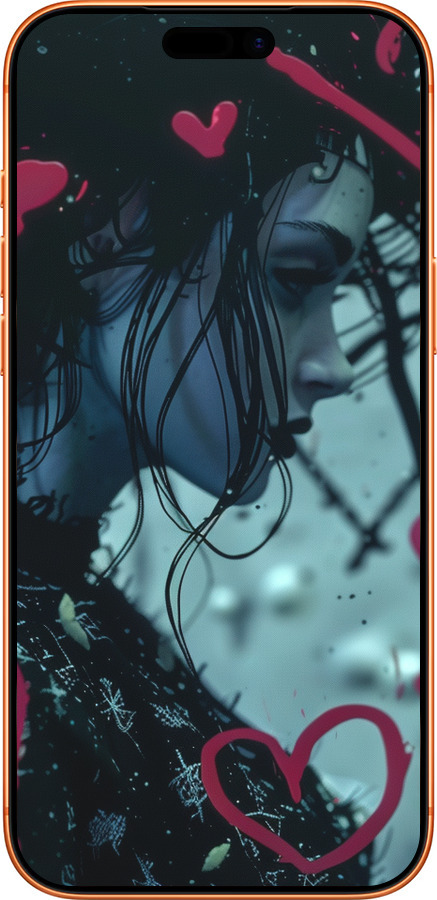 Силиконовый чехол XO Love v2 для Apple iPhone 17 PRO MAX - 6057u-4029 изображение 