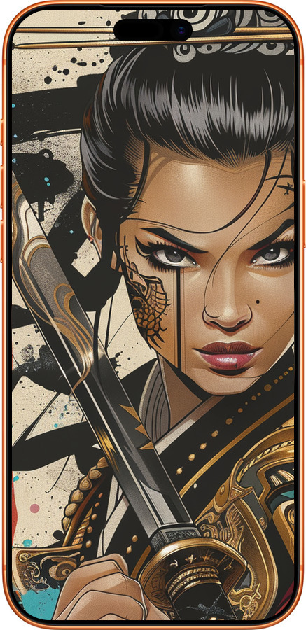 Силиконовый чехол Воительница ветров для Apple iPhone 17 PRO MAX - 6077u-4029 изображение 