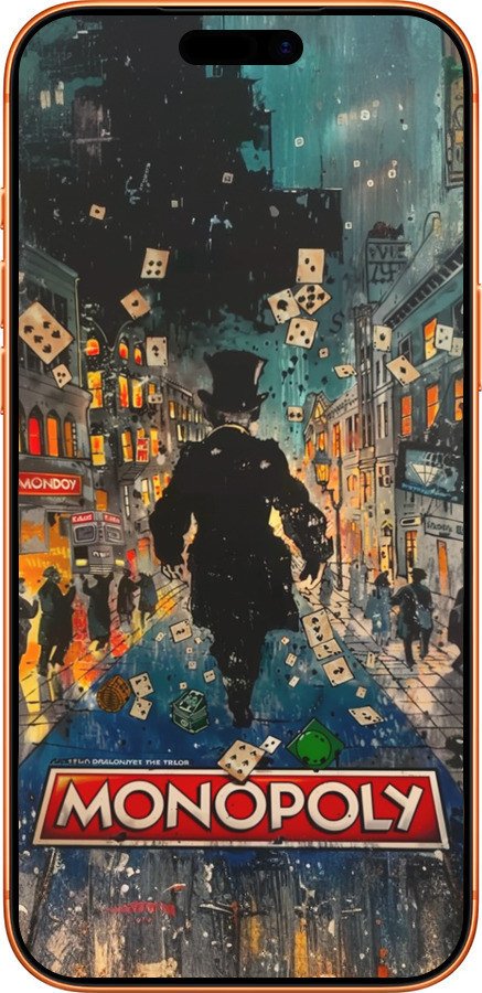 Силиконовый чехол Метрополис игры для Apple iPhone 17 PRO MAX - 6085u-4029 изображение 