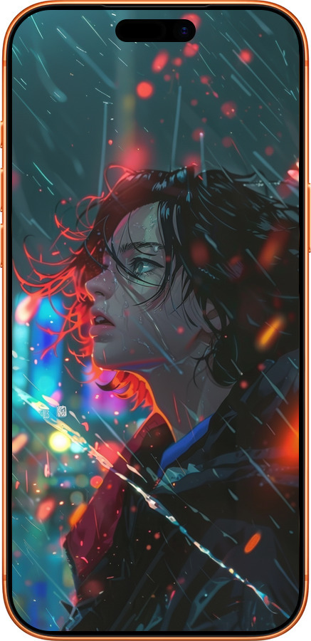 Силиконовый чехол Ночные огни для Apple iPhone 17 PRO MAX - 6096u-4029 изображение 