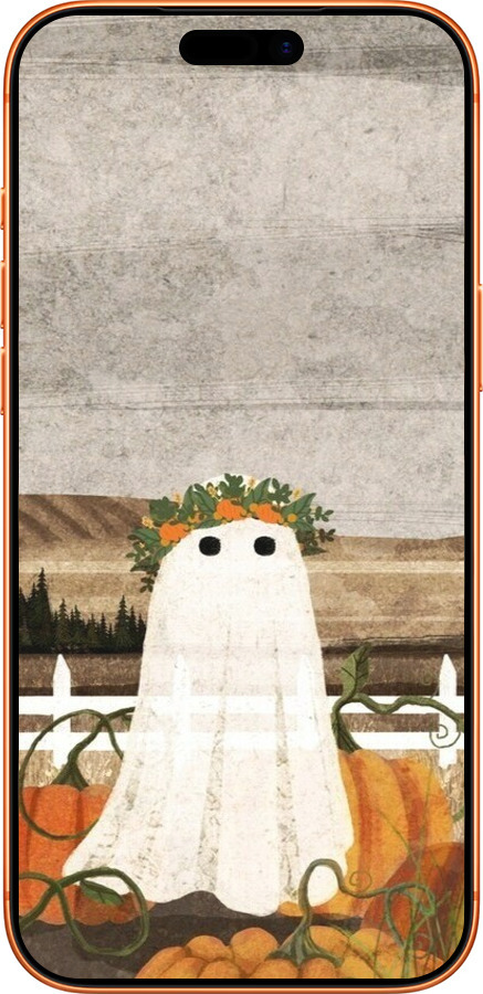 Силиконовый чехол Призрак для Apple iPhone 17 PRO MAX - 6245u-4029 изображение 