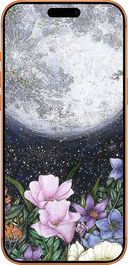 Силиконовый чехол Полночь в саду для Apple iPhone 17 PRO MAX - 6259u-4029 изображение 