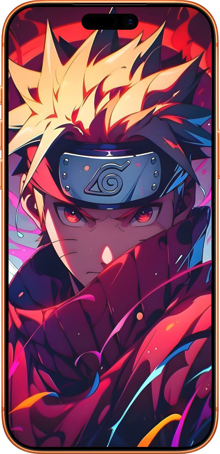 Силиконовый чехол Наруто для Apple iPhone 17 PRO MAX - 6274u-4029 изображение 