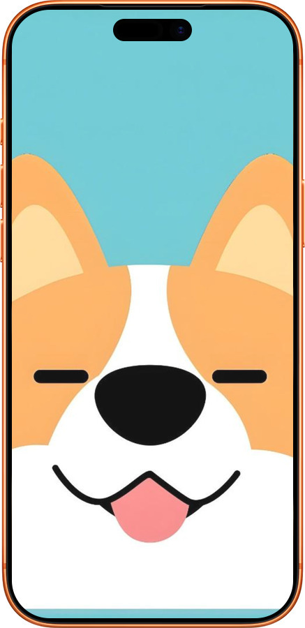 Силиконовый чехол Корги для Apple iPhone 17 PRO MAX - 6280u-4029 изображение 