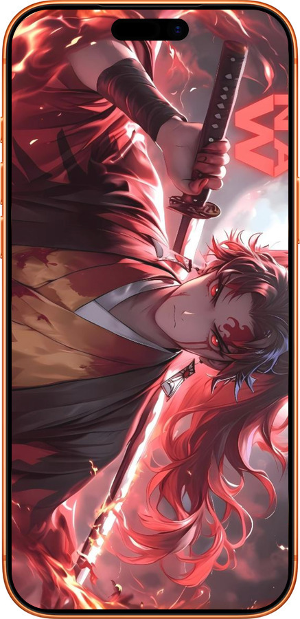 Силіконовий чехол Аниме воин для Apple iPhone 17 PRO MAX - 6281u-4029 изображение 
