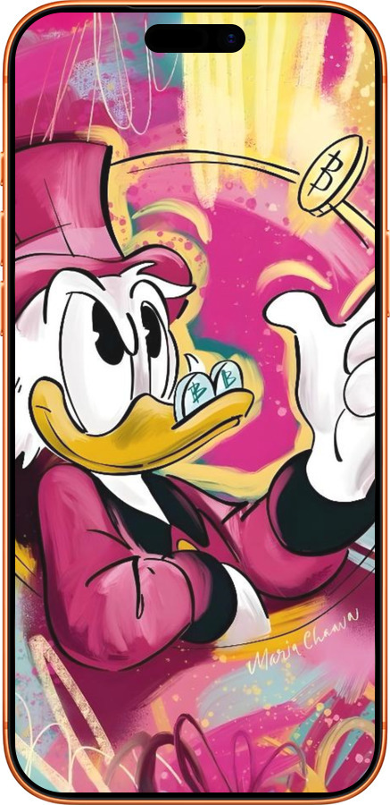 Силиконовый чехол Скрудж для Apple iPhone 17 PRO MAX - 6283u-4029 изображение 