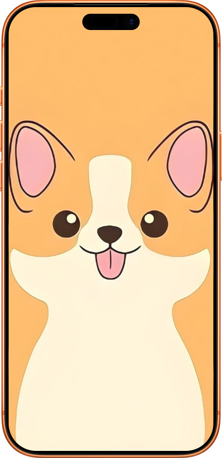 Силиконовый чехол Милый пес для Apple iPhone 17 PRO MAX - 6296u-4029 изображение 