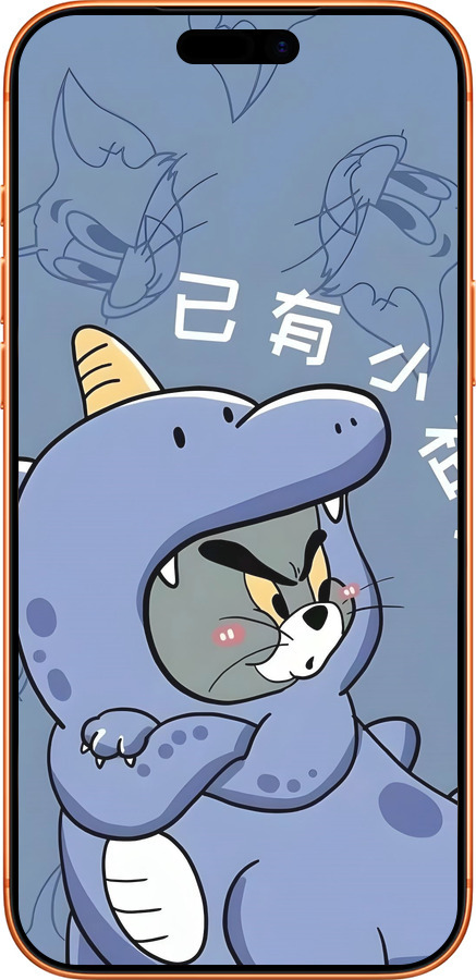 Силиконовый чехол Том и джерри 1 для Apple iPhone 17 PRO MAX - 6358u-4029 изображение 