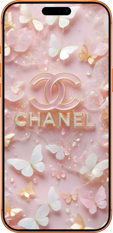 Силиконовый чехол Шанель для Apple iPhone 17 PRO MAX - 6366u-4029 изображение 