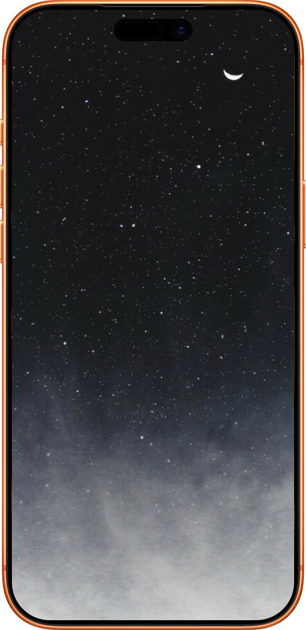 Силиконовый чехол Сині хмари, Синій місяць для Apple iPhone 17 PRO MAX - 6396u-4029 изображение 