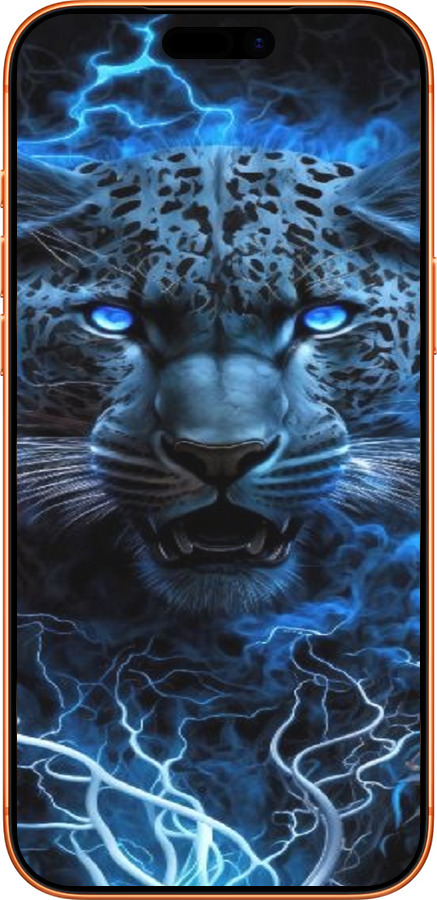 Силиконовый чехол Ледяной леопард для Apple iPhone 17 PRO MAX - 6460u-4029 изображение 