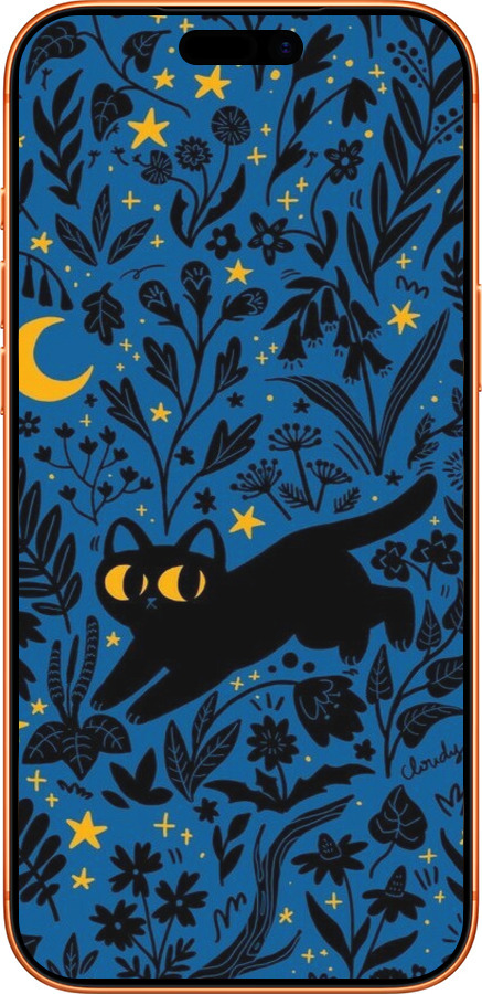 Силиконовый чехол Летняя ночь для Apple iPhone 17 PRO MAX - 6472u-4029 изображение 