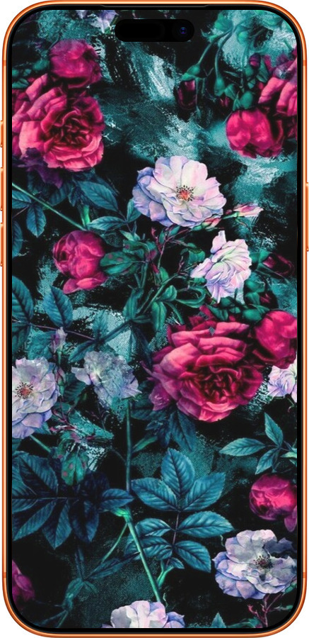 Силиконовый чехол Сад и розы для Apple iPhone 17 PRO MAX - 6483u-4029 изображение 