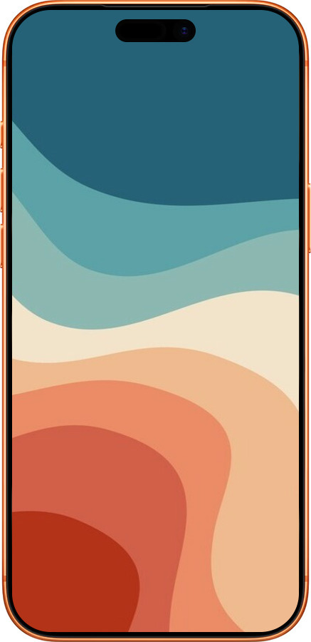 Силиконовый чехол В стиле ретро с волнами для Apple iPhone 17 PRO MAX - 6531u-4029 изображение 