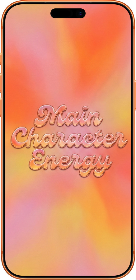 Силіконовий чехол Aura Gradient Main Character Energy Aesthetic Y2K для Apple iPhone 17 PRO MAX - 6783u-4029 изображение 
