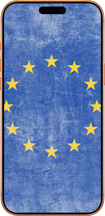 Силиконовый чехол Евросоюз 4 для Apple iPhone 17 PRO MAX - 765u-4029 изображение 