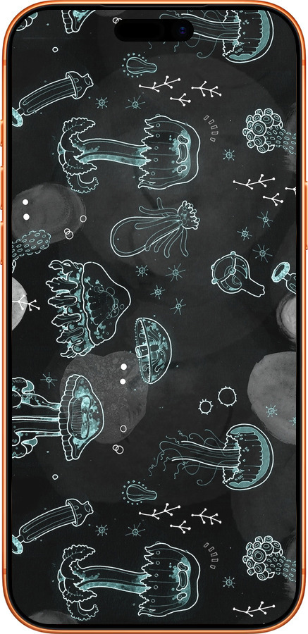 Силиконовый чехол Медузы для Apple iPhone 17 PRO MAX - 906u-4029 изображение 