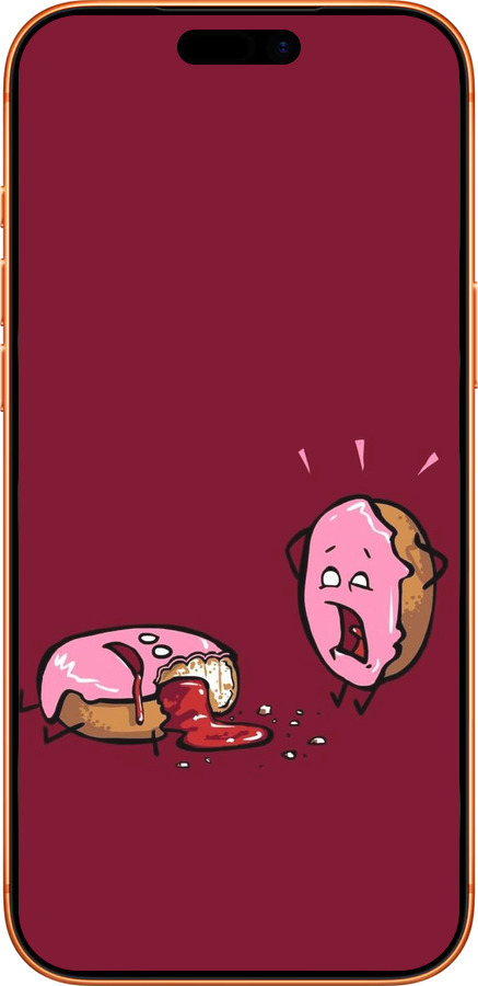 Силиконовый чехол Печенье для Apple iPhone 17 PRO MAX - 911u-4029 изображение 