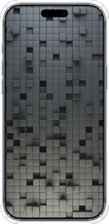 Силикон с усиленными углами чехол Кубики для Apple iPhone 17 PRO - 1061sp-4030 изображение 