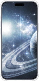 Силикон с усиленными углами чехол Кольца Сатурна для Apple iPhone 17 PRO - 173sp-4030 изображение 