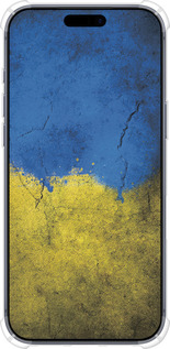 Силикон с усиленными углами чехол Флаг Украины 2 для Apple iPhone 17 PRO - 401sp-4030 изображение 