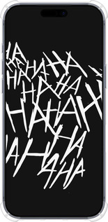 Силикон с усиленными углами чехол joker hahaha для Apple iPhone 17 PRO - 4509sp-4030 изображение 