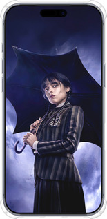 Силикон с усиленными углами чехол Wednesday v2 для Apple iPhone 17 PRO - 5516sp-4030 изображение 