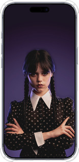 Силикон с усиленными углами чехол Wednesday v3 для Apple iPhone 17 PRO - 5517sp-4030 изображение 