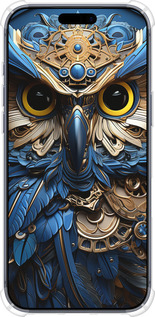 Силикон с усиленными углами чехол Сова v2 для Apple iPhone 17 PRO - 5649sp-4030 изображение 