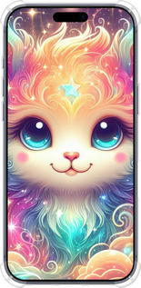 Силикон с усиленными углами чехол Сказочный котенок для Apple iPhone 17 PRO - 5813sp-4030 изображение 