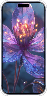 Силикон с усиленными углами чехол Магический цветок для Apple iPhone 17 PRO - 6038sp-4030 изображение 