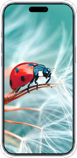 Силикон с усиленными углами чехол Божья коровка для Apple iPhone 17 PRO - 6049sp-4030 изображение 