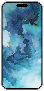 Силикон с усиленными углами чехол Акварель для Apple iPhone 17 PRO - 6320sp-4030 изображение 
